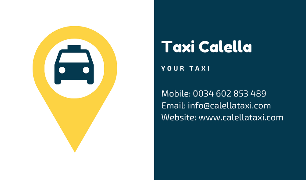 Kontakt Taxi Calella