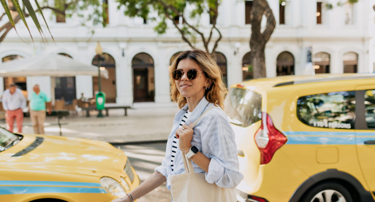 Los taxis son una parte integral de la vida en muchas ciudades